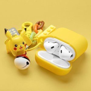 Pikachu Case/Keychain For AirPods 1 & 2